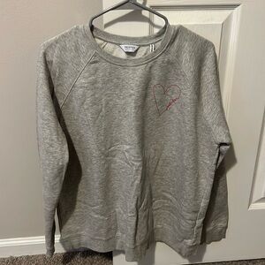 Peloton Heart Ride Sweat Love Gray Size Large Excellent!